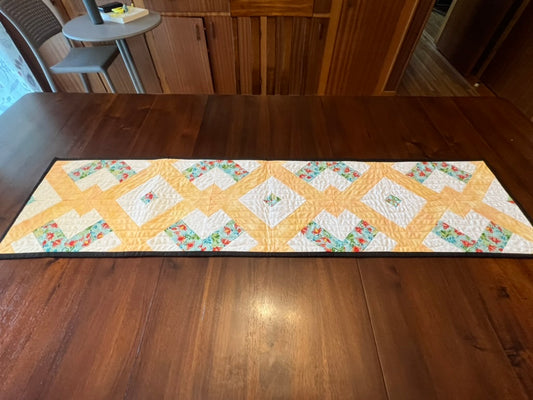 Bright sunshine table runner