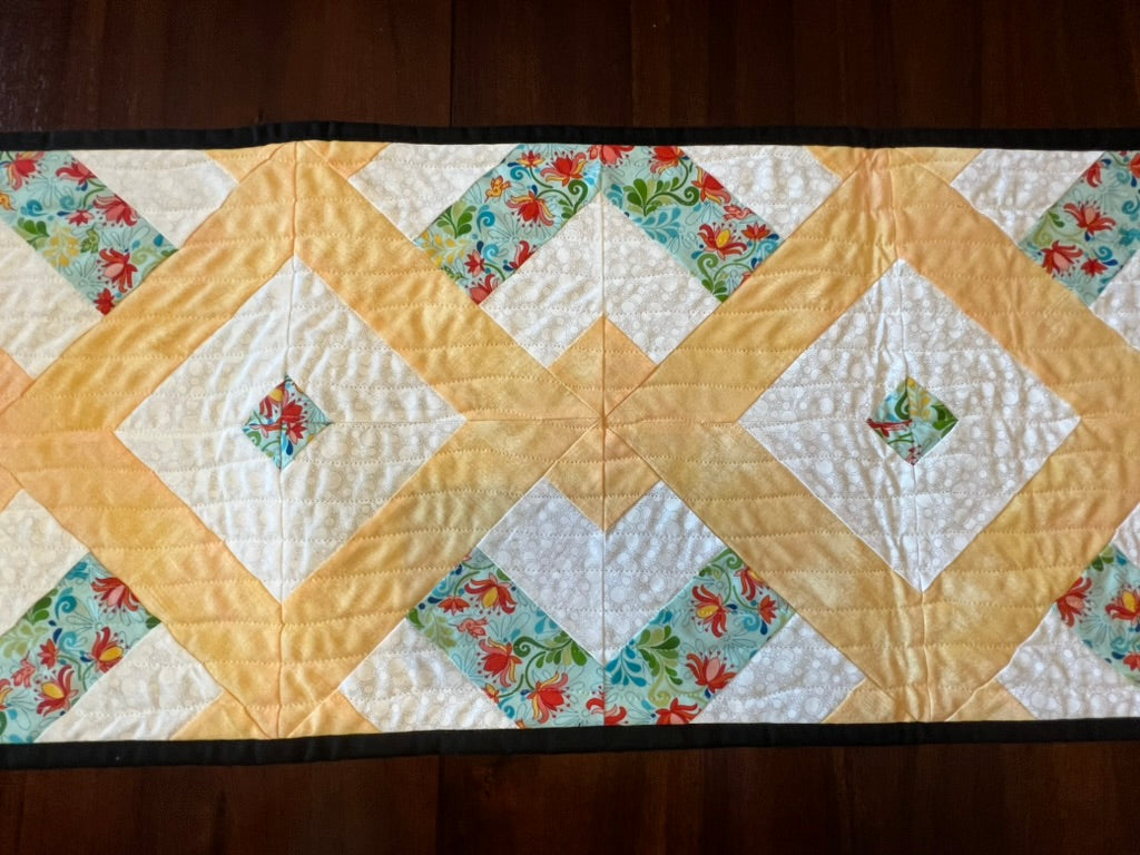 Bright sunshine table runner