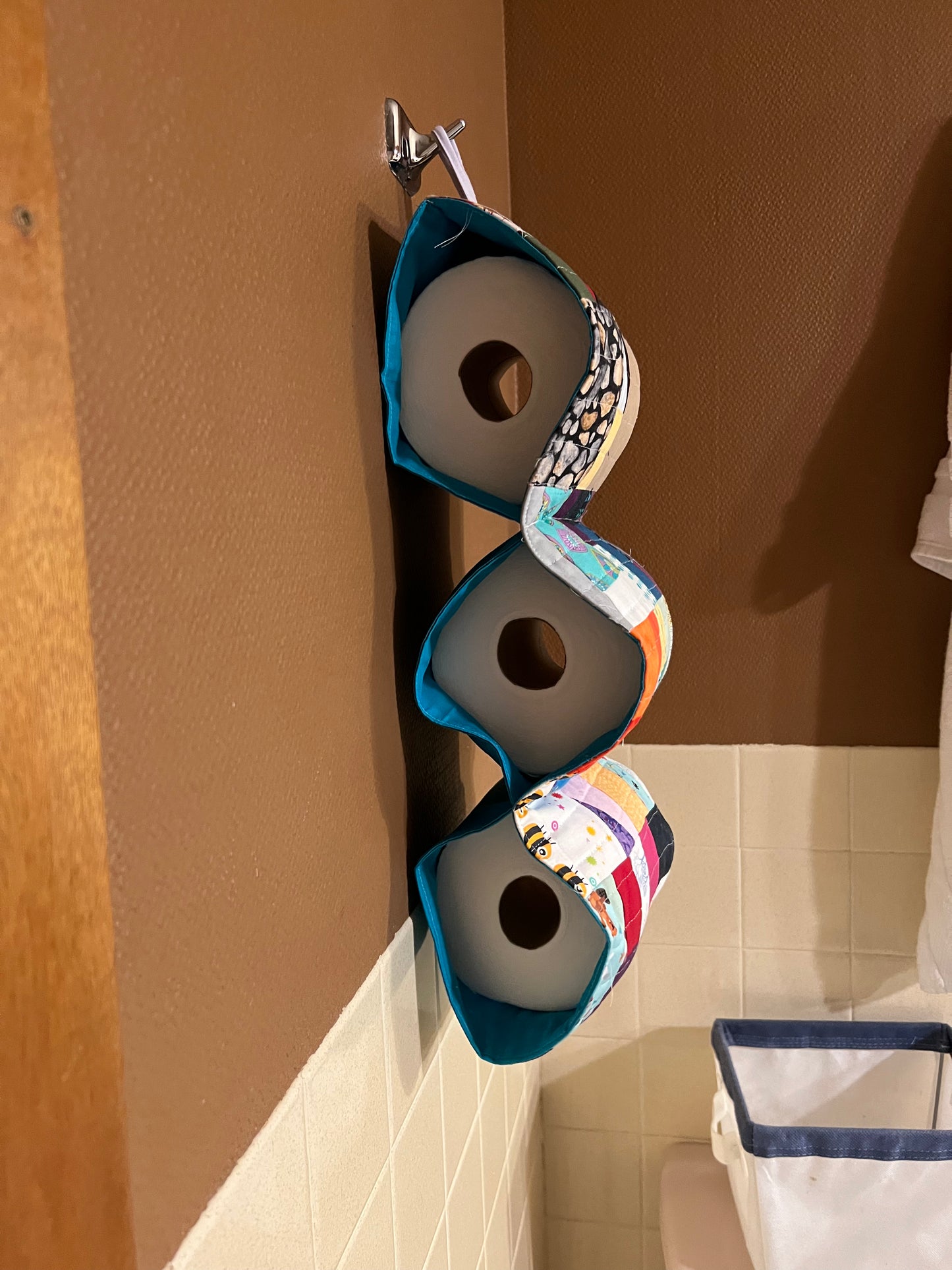 Silly toilet paper holder